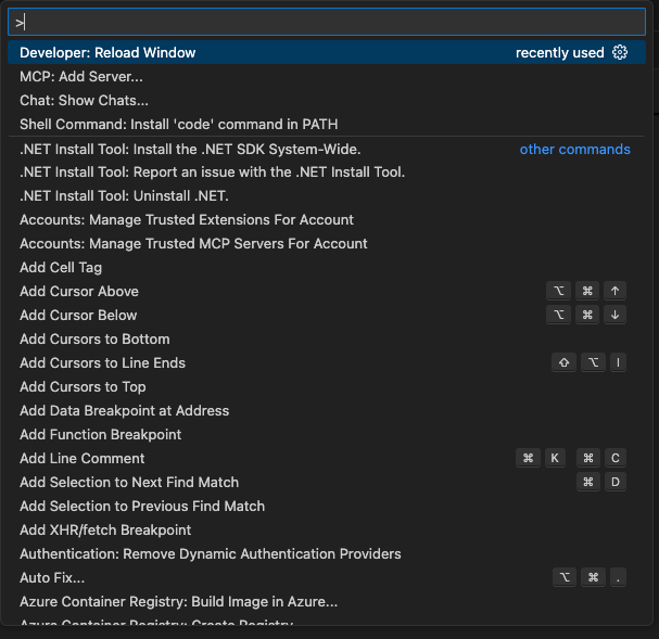 Add MCP to VS Code